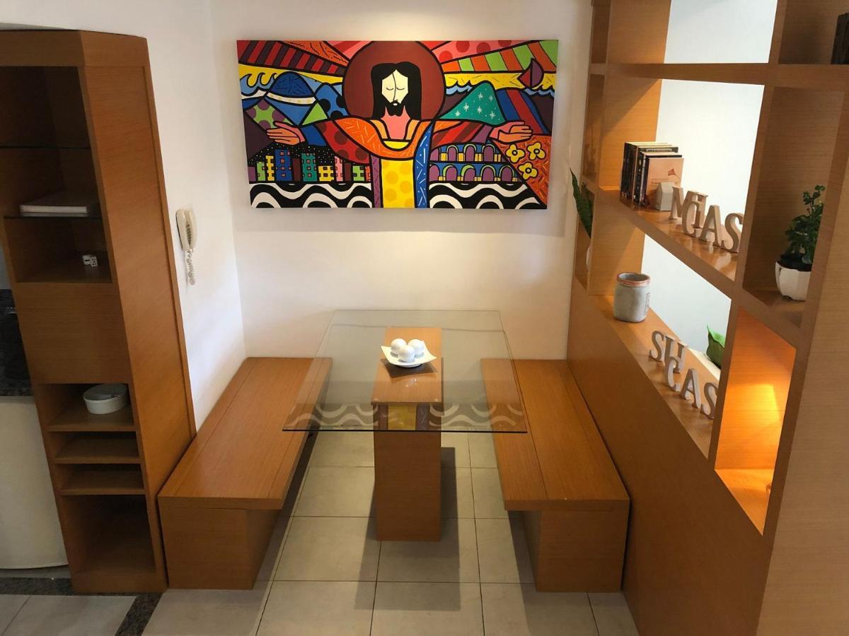 LOFT com VISTA para o CRISTO REDENTOR a 50m METRO e 500m PRAIA de COPACABANA - Cama QUEEN e Cozinha Rio de Janeiro Exterior foto